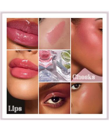 Magic Color Changing Cream for Cheek & Lip - Moisturizing Blush & Lip Gloss - Multi Use Cream Liquid Blush Face Lips Cosmetic (Transparent Clear) - Buy Online on GoSupps.com