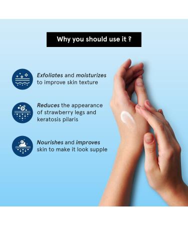 PUU Be Bodywise 5% Lactic Acid Body Lotion for Women - Improve Skin Texture & Reduce Strawberry Legs | 200 ml - Buy Online on GoSupps.com