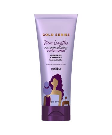 Pantene Gold Series Root Rejuvenating Conditioner with Apricot Oil & Green Tea  Moisturizes & Fortifies  for Natural  Textured  Curly  Coily Hair  Sulfate Free  11.1 Fl Oz - Buy Online on GoSupps.com
