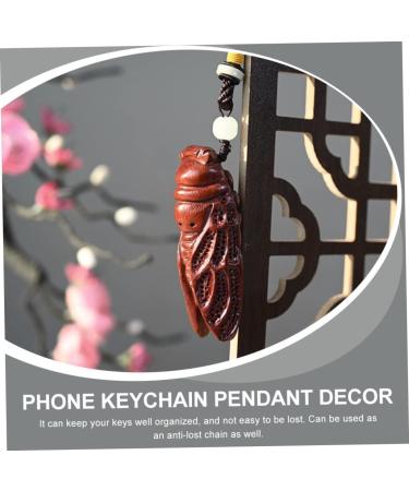 Shop Healeved Wooden Handle Chain Pendants | Vintage Zen Garden Jewelry & Feng Shui Decor for Wallets Key Rings & More - Buy Online on GoSupps.com