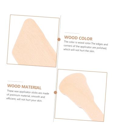 HAPINARY 150pcs Wax Sticks for Hair Removal | Irregular Wooden Spatula Applicator for Women - Buy Online on GoSupps.com