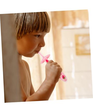 Buy Healvian 2ST Portable Travel Toothbrush for Children | Manual Tooth Cleaning Tool | Essential Travel Accessories in Pink - Buy Online on GoSupps.com