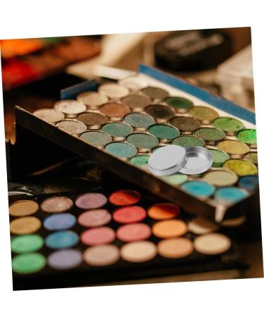  CALLARON 30 Pieces Eyeshadow Pans Empty Makeup Boxes Round Suitable for Eyeshadow Blush Lip Balm Portable Convenient DIY - Buy Online on GoSupps.com