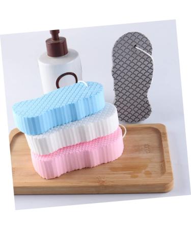 4 Sets Children's Bath Sponge & Massage Tools - Soft PVA Shower Poufs & Loofahs for Kids' Bathing - Buy Online on GoSupps.com