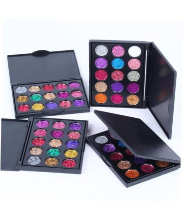 FRCOLOR 3pcs Matte Eyeshadow Palette - 15 Shades | Long-lasting Eye Shadow Makeup for Perfect Looks | International Shipping Available - Buy Online on GoSupps.com