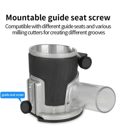 Base De Toupie Professionnelle Pour Le Travail Du Bois Aluminium Transparent Stabilit Am lior e Des T ches Bordure Pr cises Plaques Toupie Le Travail Du Bois Square Bottom - Buy Online on GoSupps.com