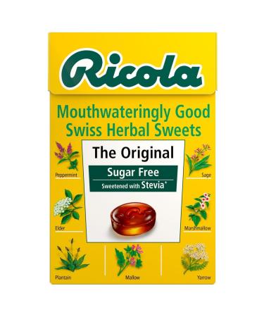 Ricola Original Sugar Free with Stevia 45g - Buy Online | International Shipping Available - Buy Online on GoSupps.com