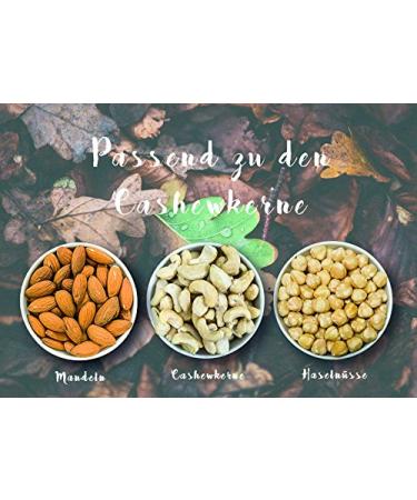Buy 1001 Fruit - Natural & Unsalted Cashwkerne 500g | Premium Raw Food Quality | Freshly Packaged Daily | Handmade in Germany - Buy Online on GoSupps.com