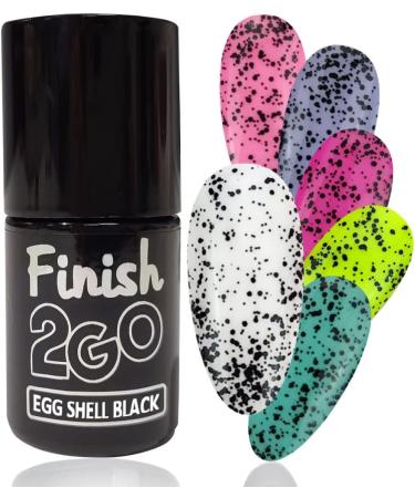 Finish2Go UV/LED Sealing Gels in Brush Bottle without Sweat Layer (Black Dots) - Buy Online on GoSupps.com