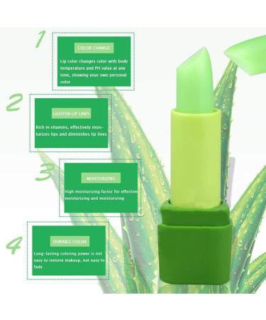 BEEXY Aloe Vera Moisturizing Temperature Color Changing Lipstick Lip Balm Color Changing Lipstick - Buy Online on GoSupps.com