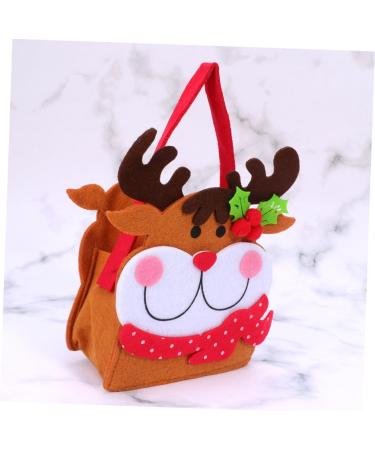STOBAZA Ornament Handbags Xmas Party Bags Christmas Candy Handbag Decorations Winter 3D Candy Stand As Shown 12X8X15cm - Buy Online on GoSupps.com