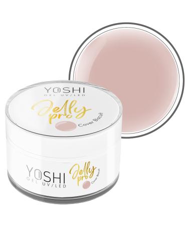 Yoshi Jelly Pro Gel Nails 50 ml - Extra Strong Manicure UV Gel - Professional Gel Nails - Builder Gel for Nails - Nail Gel UV and LED - Gel for Gel Nails - Light Beige