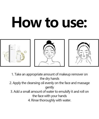 Heartleaf Pore Control Cleansing Oil Oil Cleanser Korean Daily Makeup Blackheads Removal Lightweight Korean Skincare Cleanser Facial Cleanser Oil for All Skin Types (100ml) - Buy Online on GoSupps.com