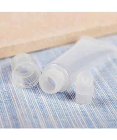 Baqi 30 x 10 ml Transparent Lip Gloss Tubes + 1 x 20 ml Spray Donor | Refillable DIY Cosmetics Container for Women & Girls | Perfect for Lip Balm & Gloss - Buy Online on GoSupps.com