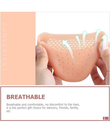 Beaupretty 9 Pairs Toe Protector Cup Condom Toe Separator Socks Forefoot Cushions Socks Silicone Heel Protector Toe Topper Socks Foot Protectors for Feet Insoles Half Pad Pointy Sebs Headgear As Shownx3pcs 10x9cmx3pcs - Buy Online on GoSupps.com
