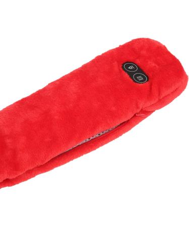 Buy Intelligent Heating Scarf with USB Massage - Adjustable Temperature Neck Heating Pillow for Men & Women (Red) | International Shipping Available - Buy Online on GoSupps.com