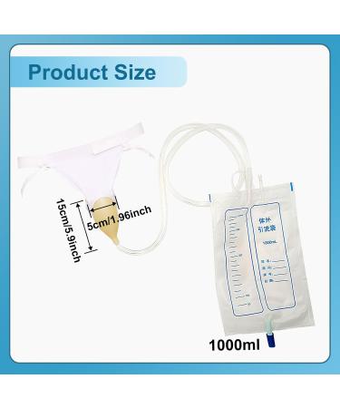 Urinals for Men | Reusable Urinary Incontinence Kit | Wearable Collection Bag for Elderly & Bedridden - Buy Online on GoSupps.com