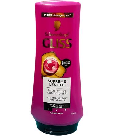 Schwarzkopf Gliss Supreme Length Conditioner 200 ml for long hair - Buy Online on GoSupps.com