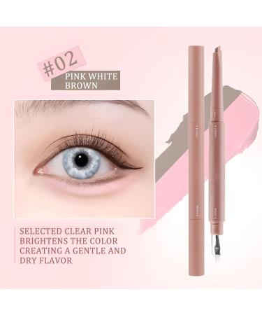  Dtaigou Eye Contour Highlighter | Two-Color Concealer Pen 2.5g Face Paint for Parties Travel Costumes Cosplay Shows Birthdays - For Women Travel Girls Parties - Buy Online on GoSupps.com