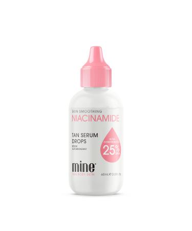MineTan Self Tanner Tan Drops - 100% Vegan & Cruelty Free Ultra Premium Clean Sunless Tanner For Face + Body with 100% Natural DHA + Skin Nourishing Ingredients For Glowing Bronzed Skin Finish 60ml Niacinamide