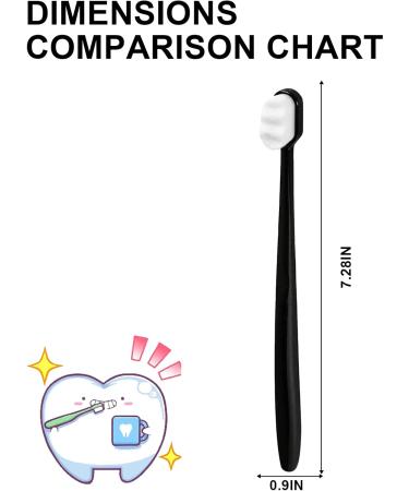 Diameleo Brevi Toothbrush | Premium Nordic-Inspired Nano Toothbrush - Ultra-Soft with 20 000 Bristles for Sensitive Gums & Teeth - Available in White Black Pink & Green - Buy Online on GoSupps.com