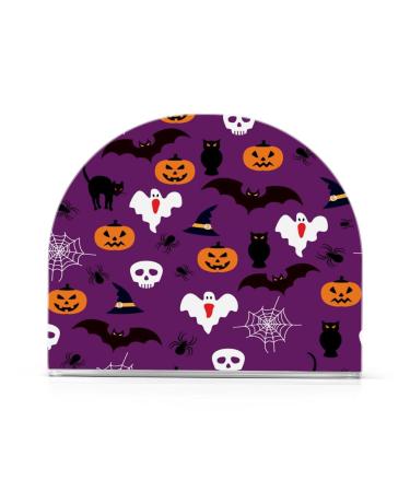 Nander Halloween Pattern Napkin Holder for Tables Napkin Holders for Kitchen Table Napkin Holders Cocktail Napkin Holder Paper Napkins Holder
