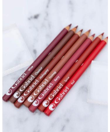 Gabriel Cosmetics Classic Lipliner in Nutmeg - Natural, Vegan, Paraben-Free, Gluten-Free, Cruelty-Free - Buy Online on GoSupps.com