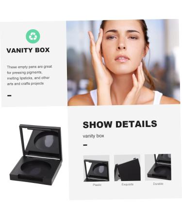 WOFASHPURET 4pcs Blush Box Eyeshadow Box Eyeshadow Cases Cosmetic Cases for Traveling Makeup Containers Plastic - Buy Online on GoSupps.com