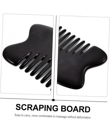 Beaupretty 2 STK Massage Comb & Scratching Tool - Household Massage Chambers | Scalp Massager | Black 10x6cm | International Shipping Available - Buy Online on GoSupps.com