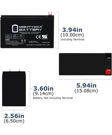 Mighty Max Battery 12V 9AH SLA Replacement for Prostar 6PS0070H - Premium Quality International Shipping Available - Buy Online on GoSupps.com