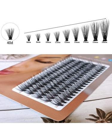Buy 20D/30D/40D Nerz Single Eyelash Kit - Silk Eyelash Extensions Mixed Tray 8-16mm for a Natural Look | International Shipping - Buy Online on GoSupps.com