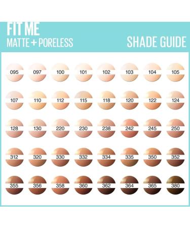 Maybelline Fit Me Matte & Poreless Foundation - Buy Online on GoSupps.com