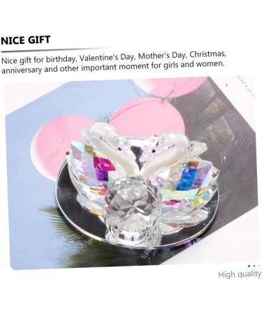 POPETPOP 1pc Nail Art Crystal Cup Nail Glass Bowl Nail Decorating Tools Manicure Pen Washing Cup Glass Dapping Dish Acrylic Dappen Bowl Glass Mixing Dish Crystal Nail Bowl Care Nail Pen 9.5x7.2cm As Shown - Buy Online on GoSupps.com