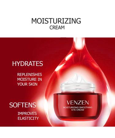 VENZEN Eye Cream - Nourishing & Moisturizing Natural Formula for Dry Skin | Soothe & Smooth - Buy Online on GoSupps.com
