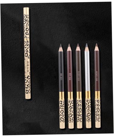 FOMIYES 2pcs Waterproof Eye Liner Pencil Beauty Eyebrow Pencil Eyebrow Powder Miss No Smudge Eyelash Brush 1 count (Pack of 1) Brown - Buy Online on GoSupps.com