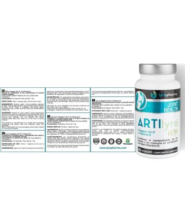 Collag ne Artilyra UC II avec vitamine D pour le soin des os - Collag ne et vitamine D pour le bon fonctionnement des muscles - 60 capsules v g tales (2 mois) Blanc - Buy Online on GoSupps.com