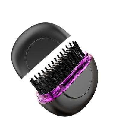 Hair Straightener Portable Electric Comb Three-Speed Temperature Control Rechargeable Hair Brush Home Hair Straightener Travel Hair Straightener Dormitory Hair Brush Electric Hair Comb