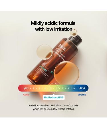 Acwell 5.5 Licorice pH Balancing Cleansing Toner | 150ml - Gentle Skin Care - Buy Online on GoSupps.com