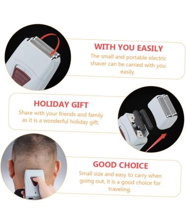 Minkissy Razor Nose Hair Trimmer & Fabric Shaver for Men - Rechargeable Wet/Dry Electric Clippers - Buy Online on GoSupps.com