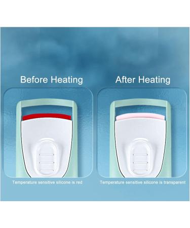 Heated Eyelash Curlers Electric Lash Curler Constant Temperature Portable Electric Lash Styling Curling Tool 3v 1w for Fast Long Lasting Perfect Eyelashes No Pinching - Buy Online on GoSupps.com