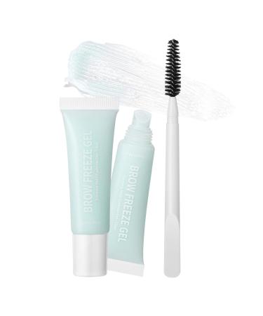 Eyebrow Gel Waterproof Eyebrow Gel Clear Clear Waterproof 12ml Gel with Brush Natural Durable Quick Dry Daily Party Honeymoons Women and Girls Casual