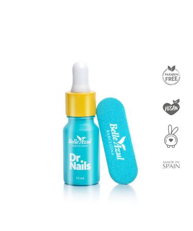 Belle Azul Dr. Nails Anti-Fungal Treatment - 10 ml Nail Polish with Organic Argan & Tea Tree Oil - Strengthen & Protect Your Nails - Made in Spain - Buy Online on GoSupps.com