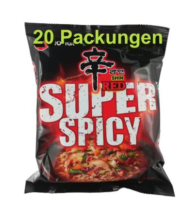 rumarkt Pack of 20 super spicy instant pasta (20 x 120 g)