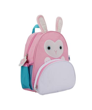 Chicco Rabbit Backpack & Pop-Up Cup Set Cute Pink Kids Backpack & 350ml Drinking Cup for Ages 2+ - Buy Online on GoSupps.com