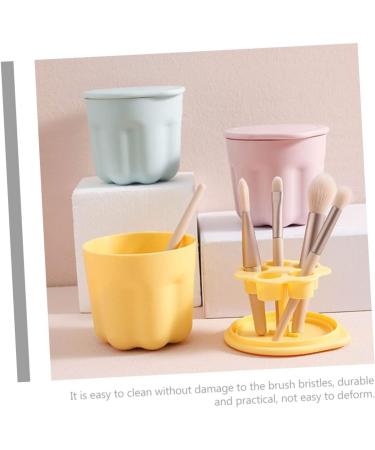 FOMIYES 4 Sets Pp Washing Bowl Makeup Brush Cleaning Bowl Brush Cleaning Mat Puff Cleaning Scrubber Beauty Tool Cleaner Kit Cosmetology Kit Brush Cleaner Silica Gel Cleaning Kit Cosmetic - Buy Online on GoSupps.com