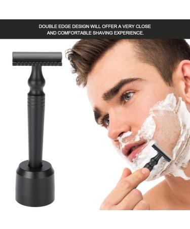 Revolutions Long Handle Double Edge Safety Razors | Premium Beard & Mustache Shaving Tool Set for Men - Buy Online on GoSupps.com
