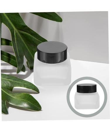 Didiseaon Frosted Glass Jars Cream Sub Container Refillable Lotion Bottle Lotion Containers Glass Cosmetic Cream Bottle Glass Jar with Lid Creami Cosmetic Containers Cream Jar Filling Travel - Buy Online on GoSupps.com