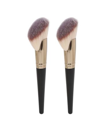 Contour Brush Set - Soft Fiber Makeup Brush for Powder - Travel-Friendly with Wood Handle - Buy Online on GoSupps.com