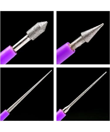 Diamond Tipped Bead Reamer Set for DIY Jewelry Making - 2 Sets of Beading Hole Enlarger Tools - Buy Online on GoSupps.com