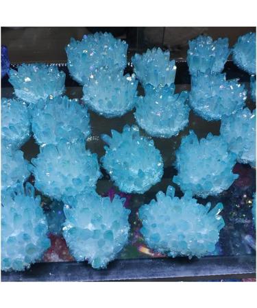 1pcs 300-700g Natural Crystal Cluster Electroplated Yellow Crystal Cluster Reiki Stone Crystal Tip House Decorative Home Collections (Size : 400-500g) - Buy Online on GoSupps.com